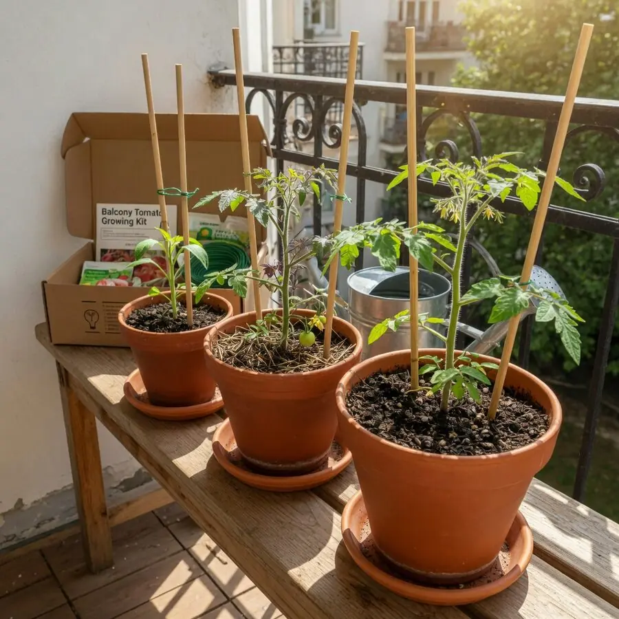 Balkon paradicsom termesztő szett